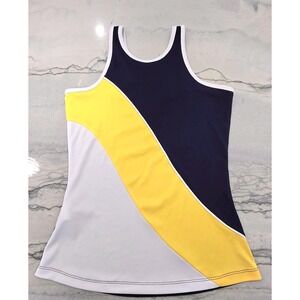 Grand Slam‎ Women's Retro Asymmetrical Racerback Tennis Tank Top XS